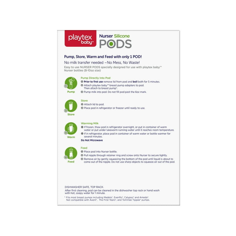 Playtex silicone cheap pods