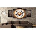 thumbnail image 2 of Tiptophomedecor Stretched Canvas Glamour Art - In Honor Of The Earth - Stretched & Framed Ready To Hang Art, 2 of 4
