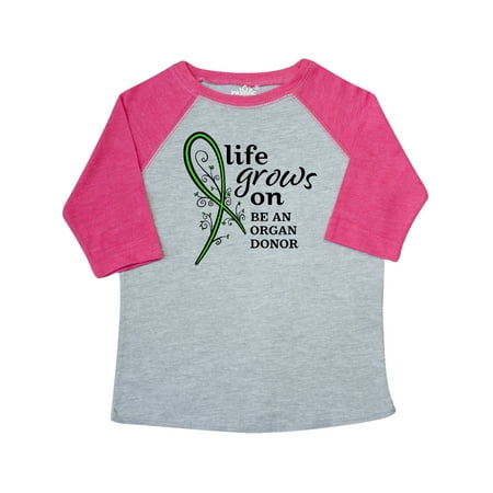 

Inktastic Life Grows On- be an Organ Donor Gift Toddler Boy or Toddler Girl T-Shirt