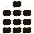 thumbnail image 1 of Blackboard Tags 10Pcs Leave A Message No Odor Durable Hanging Blackboard Tags Place Cards, 1 of 5