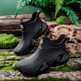 thumbnail image 4 of AUXDIQ Rain Boots Men Short Ankle Women Waterproof Rain Boots Outdoor Garden Shoes, 4 of 6