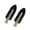 Black, variant on Adorable Round Dot Hair Clip For Women without Snagging Design Hair Barrettes Comfortable Wear Daily
