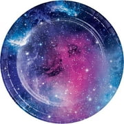 96 Count Bulk Pack Galaxy Party Dessert Plates