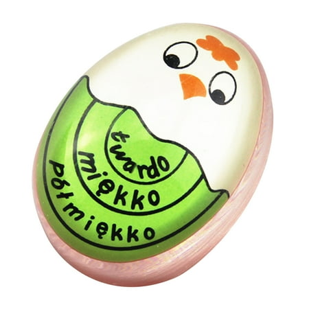 

Color Changing Boiled Egg Timer Kitchen Cooking Yummy Alarm Tool (Green)