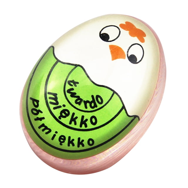 Alarma Cocido Plástico Que Cambia Color Lindos Mini Utensilios () Verde