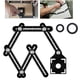 thumbnail image 1 of ER Herramienta multiángulo, regla de medición multiángulo, medición de ángulos de 6 lados Excelente Rendimiento, 1 of 5