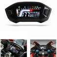 thumbnail image 6 of LEORX LCD Digital Speedometer Motorcycle Meter Black 1Set 7.9X7.1X3.1In, 6 of 6