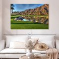 thumbnail image 2 of Elephant Stock Golf Course In Palm Springs Wall Art - Horizontal Canvas Wall Art - Living Room Wall Decor - Sports Canvas - Brown And Green Decor - 51" x 34", 2 of 8