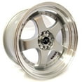 thumbnail image 1 of For 19x9.5 inch (1 Single Wheel Only) JNC Wheels - 19" JNC017 Silver Machined Lip Rim - 5x114.3 JNC Wheels-18515308038, 1 of 2