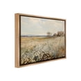 thumbnail image 4 of Stupell Industries Neutral Farmland Meadow Landscape Painting Brown Floater Framed Canvas Art Print Wall Art, 31 x 25, 4 of 10