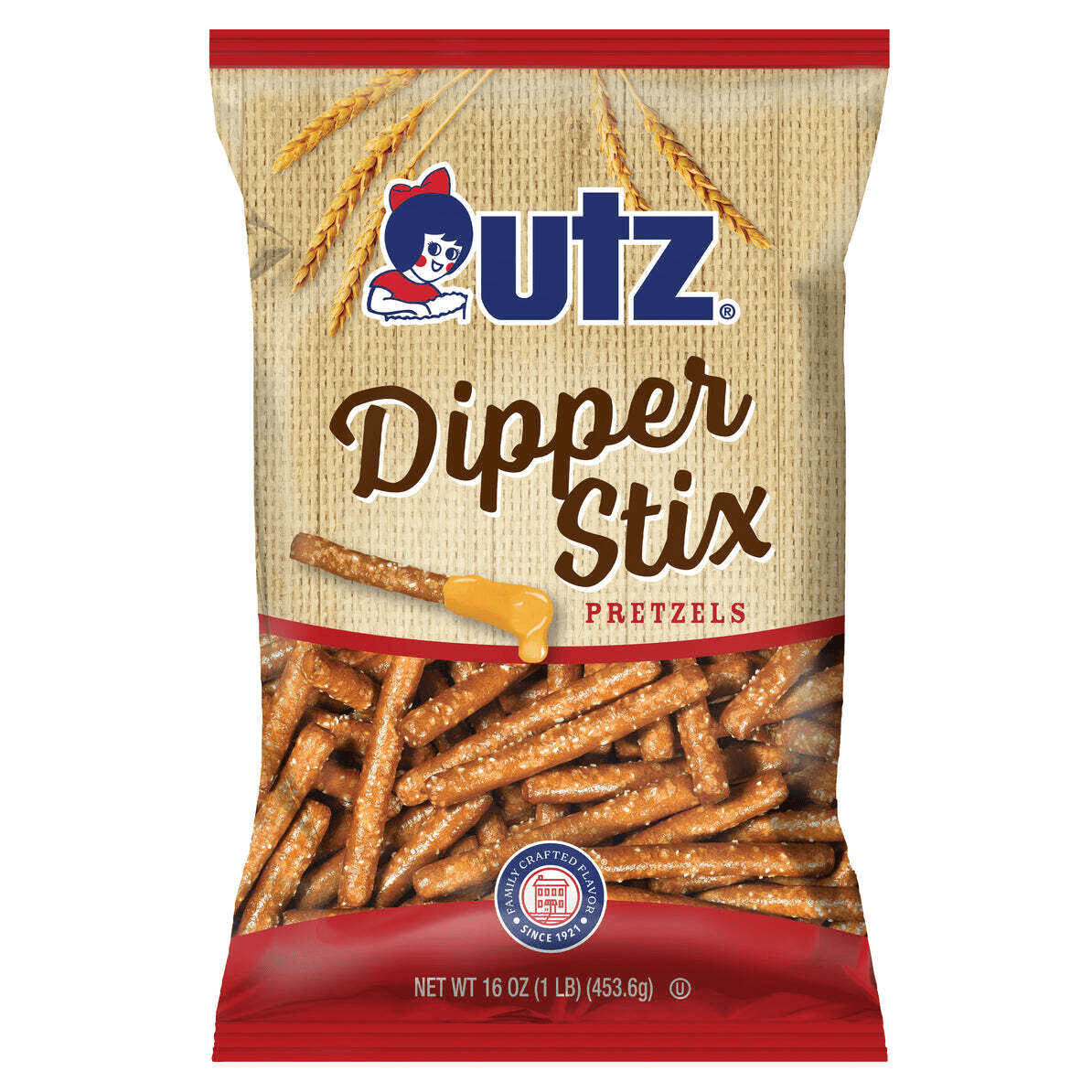 Utz Country Store Dipper Stix Pretzels, 3Pack 16 oz. Bags