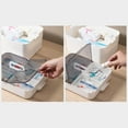 thumbnail image 3 of CNKOO Drug Storage Box Medical First Aid Box Convenience Compartment Portable Medicine Chest, 3 of 9