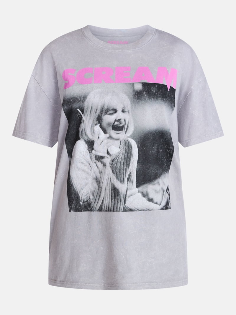 PIXIES SCREAM TEE ピクシーズ Tシャツ XXL Scream Women's Halloween Graphic Tee with Short Sleeves, Sizes XXS