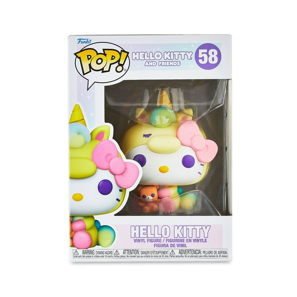 Funko Pop! Sanrio: Hello Kitty and Friends - Hello Kitty Unicorn Party Vinyl Figure Adult Kids Figure Gift