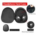 thumbnail image 4 of Headphone Carrying Case, Prevent Drop Headphone Hard Case PU Large Space Soft Interior Internal   For QC35II For AE For 700, 4 of 8