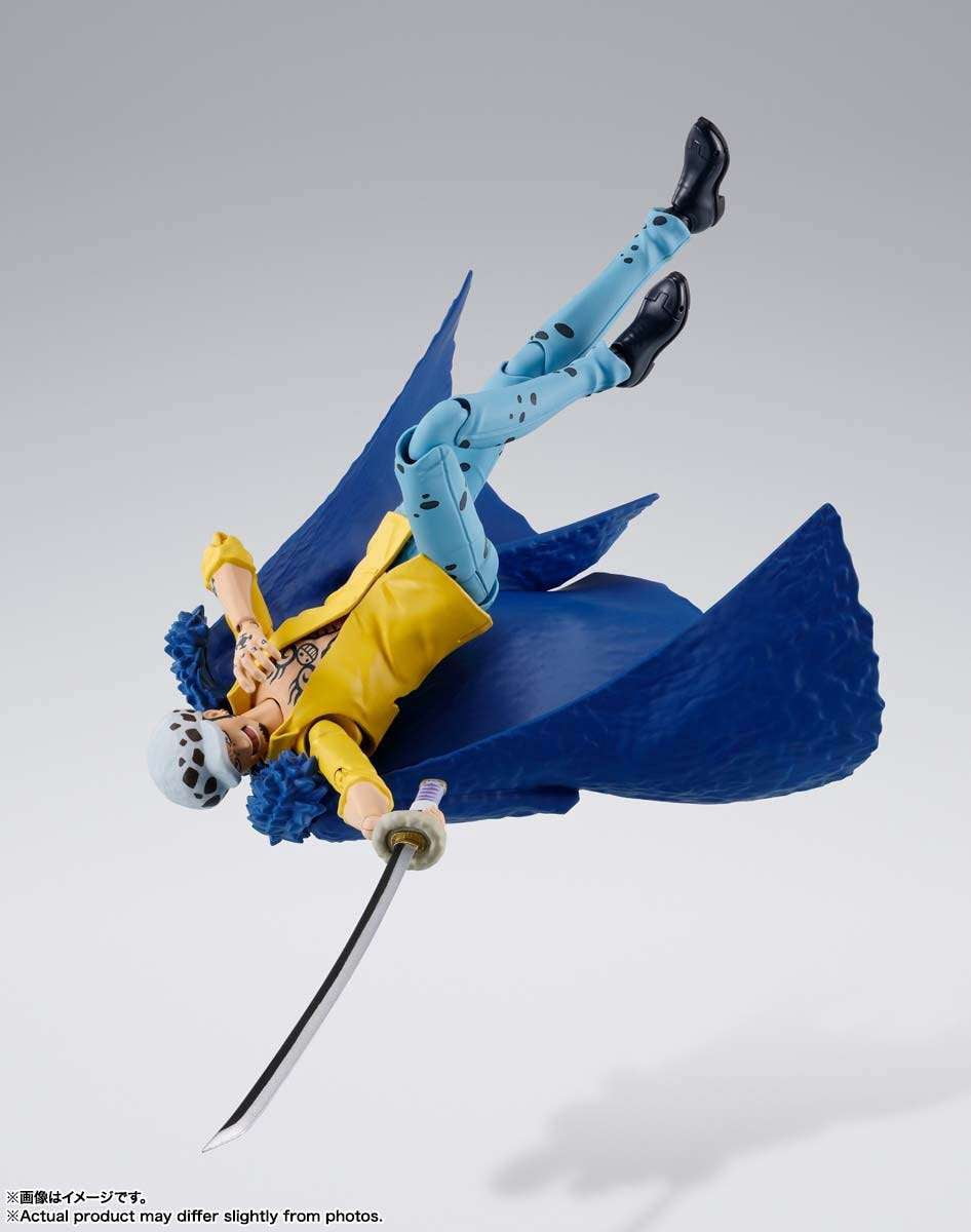 One Piece S.H.Figuarts Trafalgar Law Collectable Figure (The Raid On Onigashima)