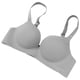 thumbnail image 4 of Sujetador sin costuras para mujer, ropa interior inalámbrica, letras, copa fina, sujetador Hacer subir para niñas, gris plateado, 36 / 80AB Advancent AP001148-15B, 4 of 7