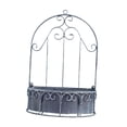 thumbnail image 2 of Wall Planter Rustic Plant Holder Hanging Basket Window Shape Iron Material for Garden Patio Balcony Display, 2 of 9