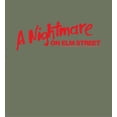 thumbnail image 6 of A Nightmare On Elm Street Logo Adult Olive Long Sleeve Hoodie-Small, 6 of 7
