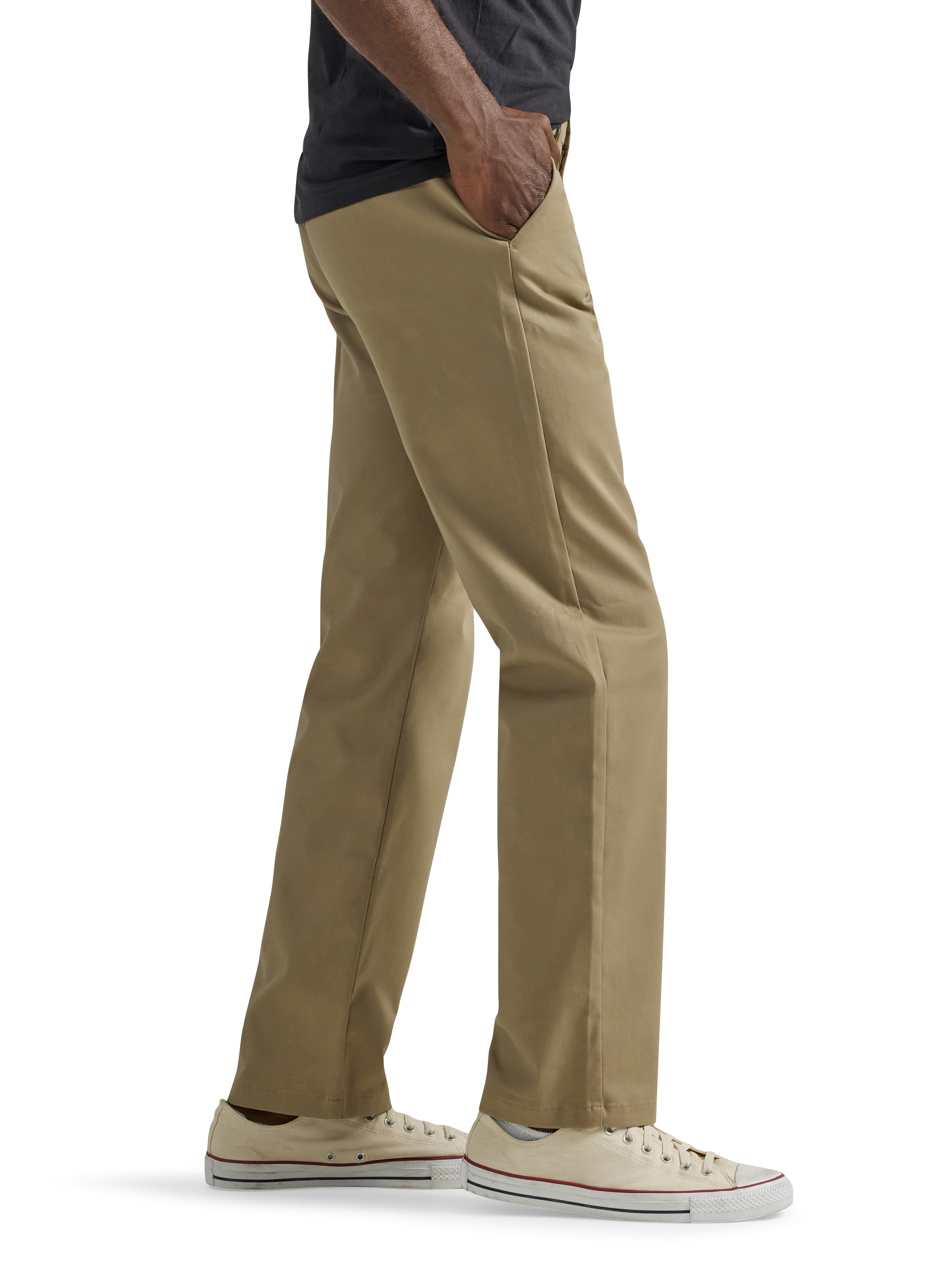 Lee® Men's Legendary Flat Front Relaxed Straight Pant with Wrinkle Resist