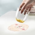 thumbnail image 4 of 2 Pcs Spot Decoration Lace Placemat 23.00X16.00X0.10CM Beige, 4 of 8