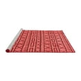thumbnail image 2 of Ahgly Company Machine Washable Indoor Rectangle Abstract Red Modern Area Rugs, 8' x 10', 2 of 4