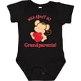 thumbnail image 3 of Inktastic Wild About my Grandparents Boys or Girls Baby Bodysuit, 3 of 5