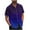 Purple, variant on Kaemgyyd Big and Tall Men Short Sleeve Shirts Stylish Gradation Print Button down Tee Casual Vacation Beach Summer Tops with Pocket