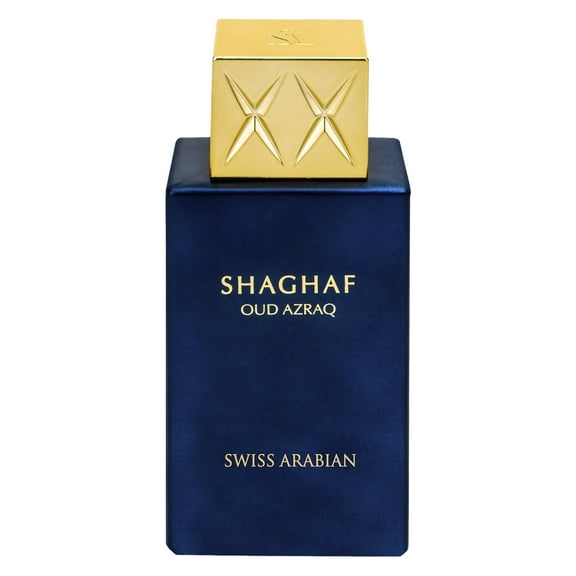 Swiss Arabian Shaghaf Oud Azraq, Arabian Perfume for Men, 2.5 oz