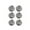 Black, variant on PRETXORVE Lint Catcher for Washing Machine,6PCS Clothes Antis-Winding Adsorption Hair Removal Cleaning Ball Reusable Hair Remover Washing Machine Hair Catcher Laundry Ball Dryer Ball for Clothing