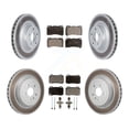 thumbnail image 1 of Transit Auto Front Rear Coated Disc Brake Rotors and Ceramic Pads Kit for Car Tesla S KGT-103325, 1 of 11