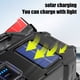 thumbnail image 5 of Foco de búsqueda exterior, cargador solar, lámpara LED COB, impermeable, portátil, ajustable, de metal, para camping, resistente, batería de 4000 mAh, luz de emergencia, iluminación de, 5 of 7