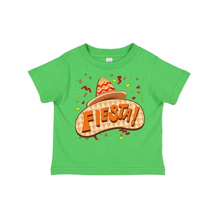

Inktastic Fiesta! Sombrero Party for Cinco De Mayo Gift Toddler Boy or Toddler Girl T-Shirt