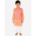 thumbnail image 1 of Ahhaaaa Kids Ethnic Cotton Kurta Pyjama with Waistcoat Set for Boys, 1 of 21