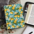 thumbnail image 4 of FOR U DESIGNS Lemon Floral Bible Cases for Woman Size XL Soft PU Leather Bible Bag Easy to Clean Bible Book Cover Carrying Case Lightweight Bible Bags for Men Kids Organizer Tote, 4 of 7
