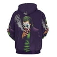 thumbnail image 5 of Unisex Jokers Hoodies 3D Printed Pullover Hooded Sweatshirt with Pocket for Mens Womens, 5 of 7