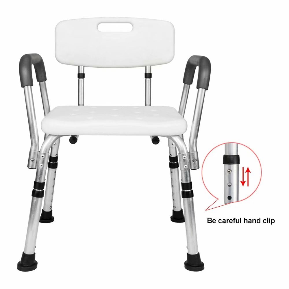 Akoyovwerve Shower Chair for Bathtub Shower Chair with Arm and Back for