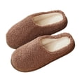 thumbnail image 3 of ichuanyi Slippers for Women Plush Memory Foam House Slippers Closed Toe Shoes with Non-Slip Sole Cozy Warm Fuzzy Home Shoes, 3 of 6