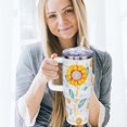 thumbnail image 3 of 40th Birthday Gifts for Women, 40 oz Tumbler with Handle and Straw, Womens 40th Birthday Gift Ideas Mug, 1984 Birthday Gifts for Women Cup, Vacuum Stainless Steel Insulated with Leak Proof Lid, 3 of 6