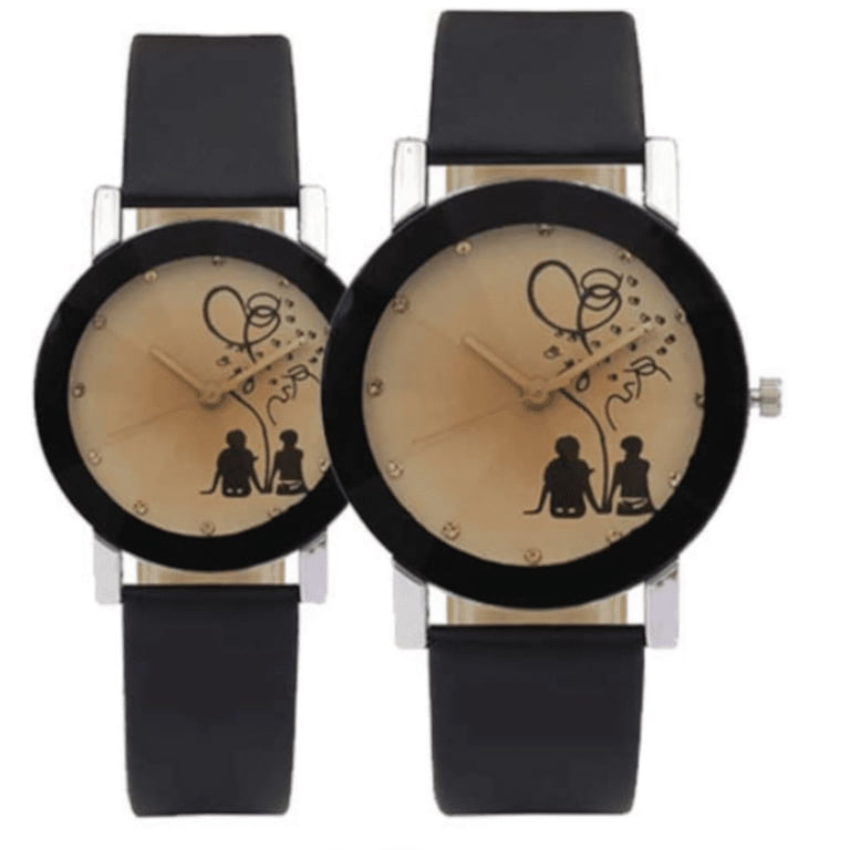 Bundle of woman & man watches (2 pcs) 2-Piece-Couples-Man-Woman-  main image 4