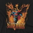 thumbnail image 2 of Superman T-Shirt Through The Fire Unisex Graphic Tee For Men & Women, 2 of 7