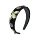 thumbnail image 5 of Diademas barrocas con gemas, banda para el cabello con diamantes de imitación de color abeja para mujer y niña, 5 of 5