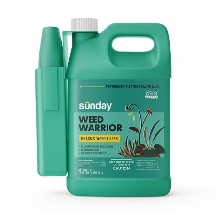 Sunday Weed Warrior Non-Selective Herbicide Gallon Sprayer 1 gal./128 oz.
