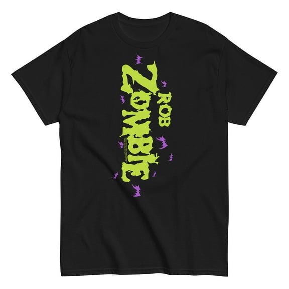 Rob Zombie - Vertical Logo Unisex T-Shirt - Black - Small