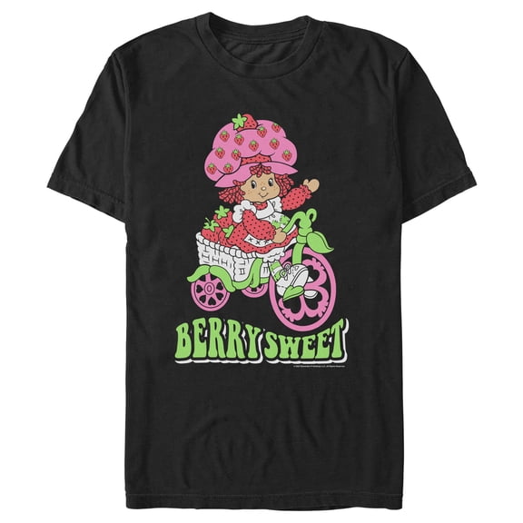 Men's Strawberry Shortcake Berry on a Cart Graphic T-Shirt