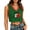 150#Dark Green, variant on 2026 Cropped Tank Top Soccer Fans Brazil Jersey Sleeveless V-Neck Sport Tee Summer