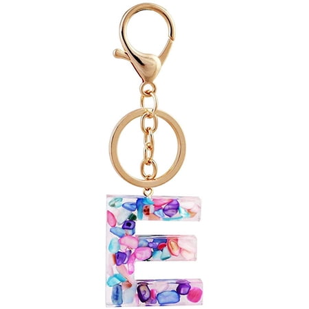 Creative letter color key chain A - Z initials key chain | Walmart Canada