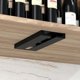 thumbnail image 3 of Estante para copas de vino, armario, soporte para copas, colgador, organizador de cocina blanco Ehuebsd  Libre de BPA, 3 of 7