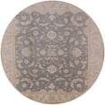 thumbnail image 1 of Ahgly Company Indoor Round Mid-Century Modern Rose Purple Oriental Area Rugs, 6' Round, 1 of 6