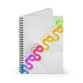 thumbnail image 3 of Squiggles Colorful Design - Spiral Notebook - Ruled Line, 3 of 5